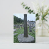 9th Century Preaching Cross, Corwen, Wales Briefkaart (Staand voorkant)