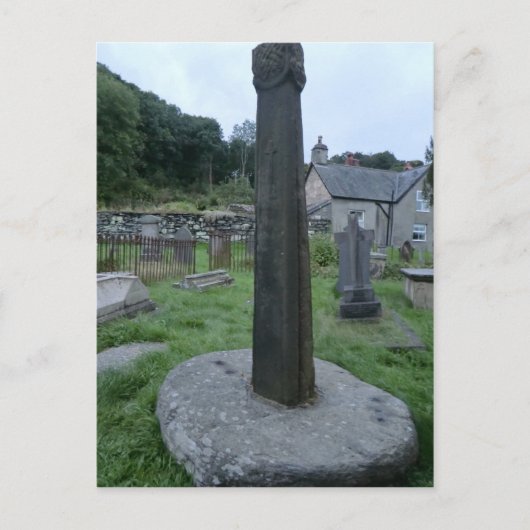 9th Century Preaching Cross, Corwen, Wales Briefkaart (Voorkant)