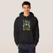 9th Grade Level Unlocked Video Gamer Kids Boy Back Hoodie (Voorkant volledig)