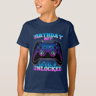 9th Verjaardag Gamer 9 Jaar Oud Grappig Dag Jongen T-shirt