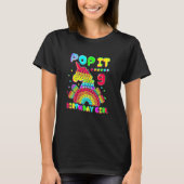 9th Verjaardags Meisje Pop Het Fidget Speelgoed 9  T-shirt (Voorkant)