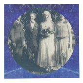 9th Wedding Anniversary Lapis 4 Photos Kubus (Rechts)