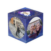 9th Wedding Anniversary Lapis 4 Photos Kubus (Achter hoekig)