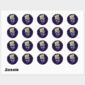 9to5 Motivatie Kikker Sticker (Vel)