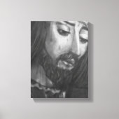 # 9x10 #Black Frame# Lienzo Canvas Afdruk (Voorkant)