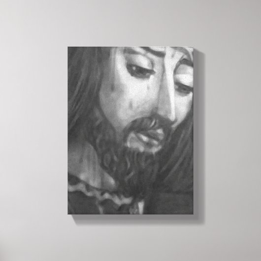 # 9x10 #Black Frame# Lienzo Canvas Afdruk (Voorkant)