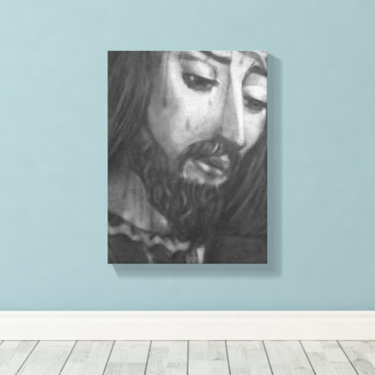 # 9x10 #Black Frame# Lienzo Canvas Afdruk (Insitu (Houten vloer))