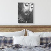 # 9x10 #Black Frame# Lienzo Canvas Afdruk (Insitu (Slaapkamer))