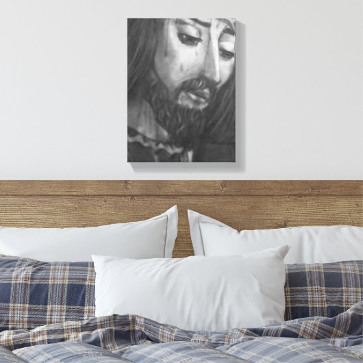 # 9x10 #Black Frame# Lienzo Canvas Afdruk (Insitu (Slaapkamer))