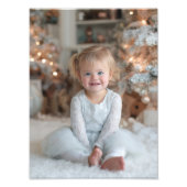 9x12 Family Holiday Foto Afdruk (Voorkant)