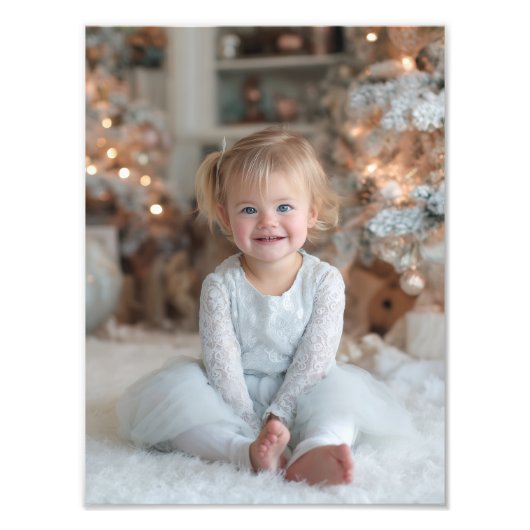 9x12 Family Holiday Foto Afdruk (Voorkant)