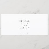 9x4" Zitplaatsen Kaart Grafiek Koptekst Kaart Afdr (Voorkant)