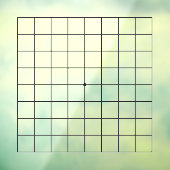 9x9 Goban Transparant Tafel Decal (Vel 3)