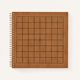 9x9 Goban voor Puzzels & Spellen (bruin) Notitieboek