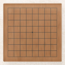 9x9 Miniatuur Goban Bruin Hout Textuur