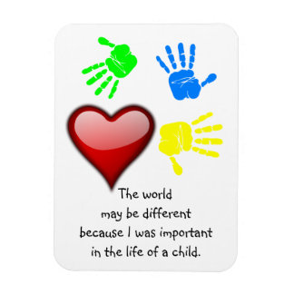 A0001.I maakte een verschil in het leven.Magnet.1 Magneet