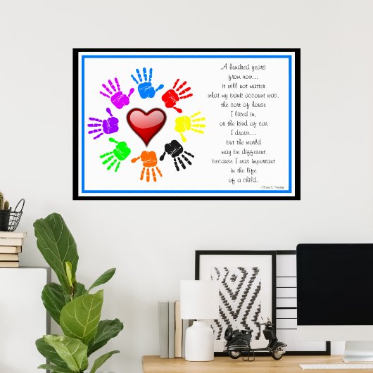 A0001.I Made a Difference.Poster.2 Poster (Thuiskantoor)