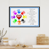 A0001.I Made a Difference.Poster.2 Poster (Keuken)