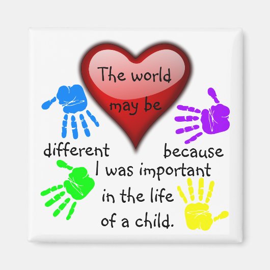 A0001.I was belangrijk in het leven.Magnet.2 Magneet (Voorkant)