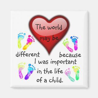 A0001.I was belangrijk in het leven.Magnet.3 Magneet