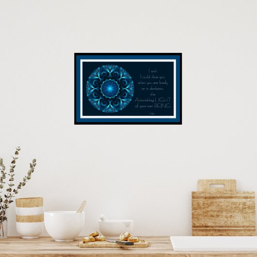 A001.Stijlvol licht - Frameable Print.1 Poster (Keuken)