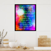 A001.Vaak en veel lachen. - Frameable Print.1 Poster (Keuken)