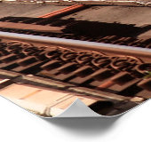 A006_001: London DLR Train to Woolwich - Poster (Hoek)