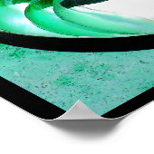 A01 Nautilus Shell-Poster met Inspirerend offerte Poster (Hoek)