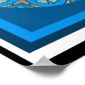 A05 Celtic Kaleidoscopic Mandala - Irish Blessing9 Poster (Hoek)