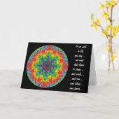 A05 Hete Luchtballon Kaart.1 Kaart (Gele Bloem)