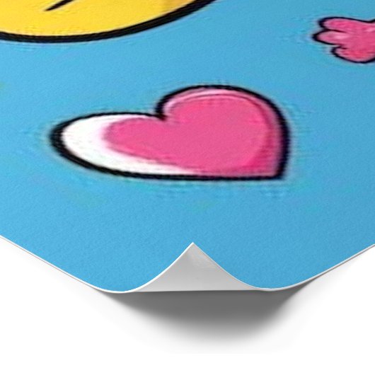 A0- Een Happyhoo-poster Poster (Hoek)