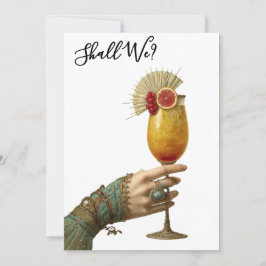 *~* A101 24  Cocktail FOTO BACHELORETTE Kaart