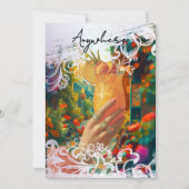 *~* A101 29 FOTO Cocktail OVERAL  MEISJESAVOND Kaart (Voorkant)