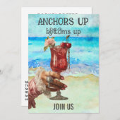 *~* A101 5 Strand Cocktail FOTO AFGRADUerenDE BRU Kaart (Voorkant / Achterkant)