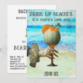 *~* A101 Beach Cocktail 12 FOTO DEFEITJESFUIF Kaart (Voorkant / Achterkant)