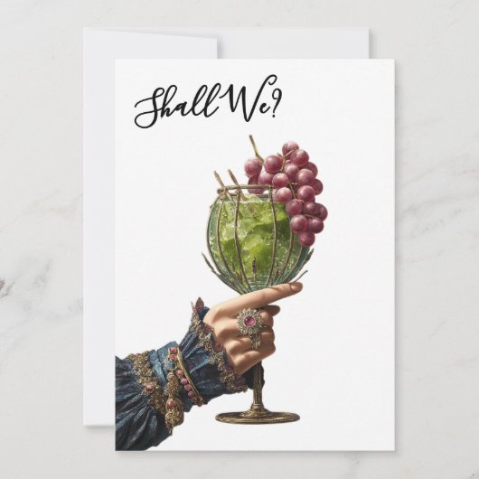 *~* A101 Cocktail FOTO  25  Sierlijk  MEISJESAVOND Kaart (Voorkant)