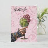 *~* A101 Cocktail Ornaat  FOTO  25   DE VRIJGESELL Kaart (Staand voorkant)