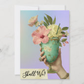 *~* A101 FOTO 10 cocktail BACHELORETTE Kaart (Voorkant)