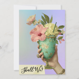 *~* A101 FOTO 10  cocktail BACHELORETTE Kaart