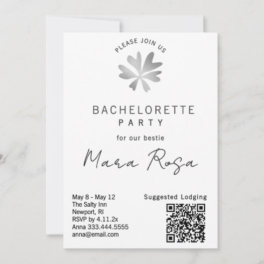 *~* A101 FOTO 25 Cocktail Nashville AFGRADUATIEMAA Kaart (Achterkant)