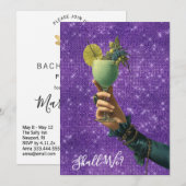 *~* A101 FOTO 2  Versierde Cocktail   DE MEISJES O Kaart (Voorkant / Achterkant)