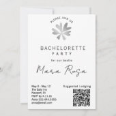 *~* A101 FOTO 4 Cocktail Nashville BACHELORETTE Kaart (Achterkant)