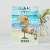 *~*  A101 ONGETROUWDE VROUW  Strandcocktail 7  FOT Kaart (Staand voorkant)