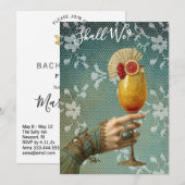 *~* A101  Ornate24  Cocktail FOTO DEVERLOVERFEestJ Kaart (Voorkant / Achterkant)