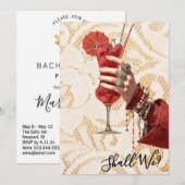 *~*  A101  Versierde Cocktail FOTO 4 DE VRIJGELLEV Kaart (Voorkant / Achterkant)