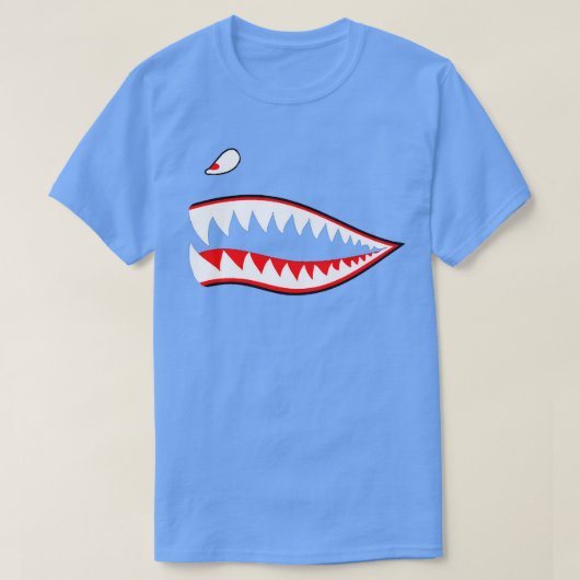 A10 A10 Thunderbolt II 2 Warthog Shark Teeth Mouth T-shirt (Design voorkant)