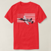 A10 A10 Thunderbolt Warthog Brrt Shark mouth T-shirt (Design voorkant)