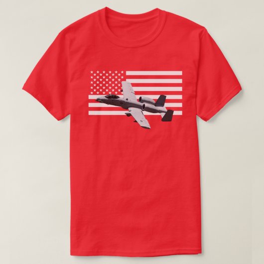 A10 A10 Thunderbolt Warthog Brrt Shark mouth T-shirt (Design voorkant)
