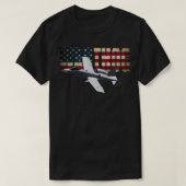 A10 A-10 Thunderbolt Warthog Brrt Shark mouth Lon T-shirt (Design voorkant)