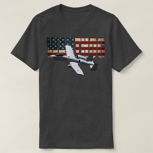 A10 A-10 Thunderbolt Warthog Brrt Shark mouth T-shirt (Design voorkant)